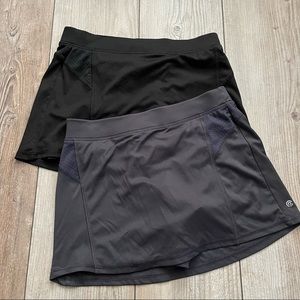Set ofTwo athletic skirts